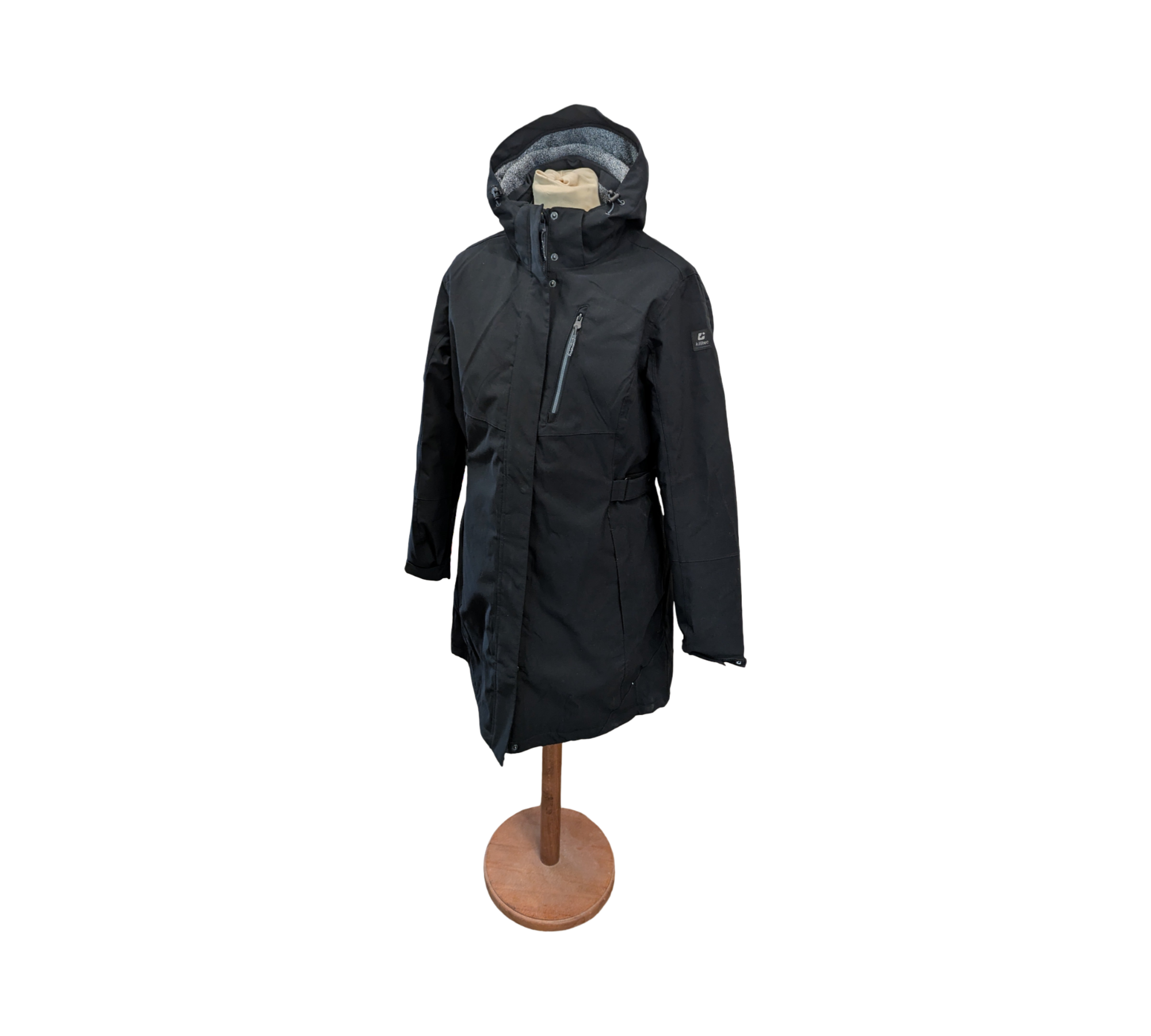 Killtec KOW 165 Damen Funktionsparka wasserdicht winddicht Kapuze Gr 44 Schwarz