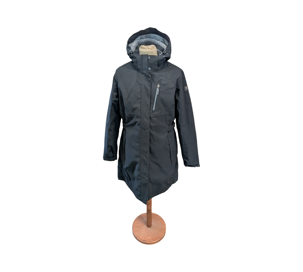 Killtec KOW 165 Damen Funktionsparka wasserdicht winddicht Kapuze Gr 44 Schwarz