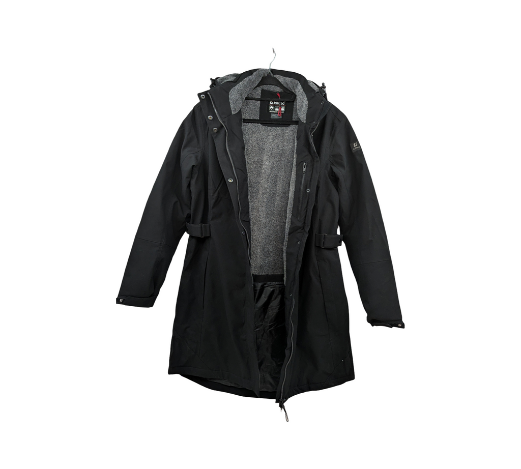 Killtec KOW 165 Damen Funktionsparka wasserdicht winddicht Kapuze Gr 44 Schwarz