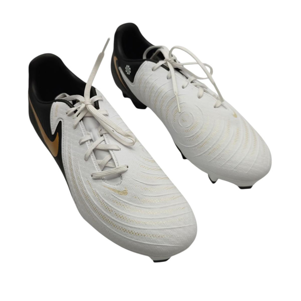 Nike Phantom GX 2 Academy FG/MG Fußballschuhe 40,5 Gold Weiß