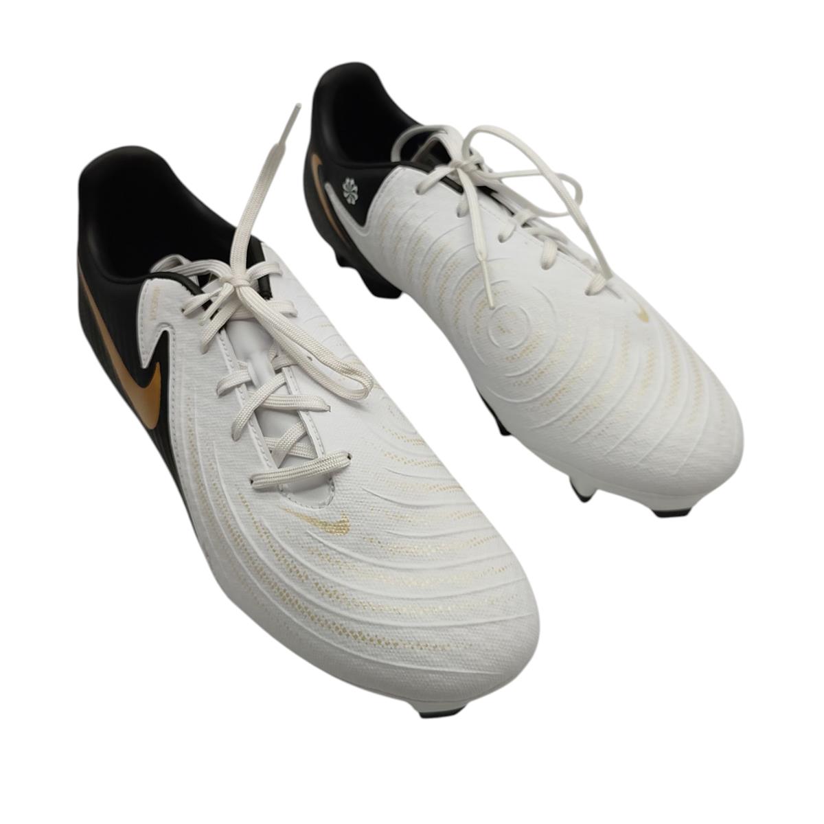 Nike Phantom GX 2 Academy FG/MG Fußballschuhe 40,5 Gold Weiß