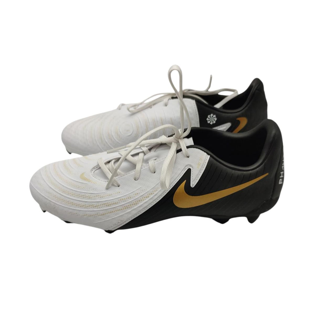 Nike Phantom GX 2 Academy FG/MG Fußballschuhe 40,5 Gold Weiß