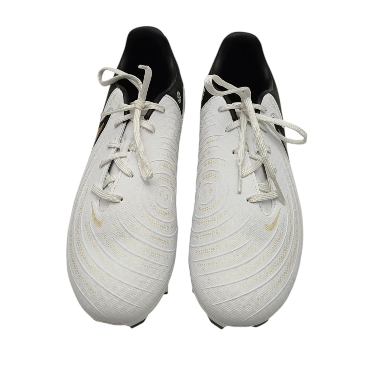 Nike Phantom GX 2 Academy FG/MG Fußballschuhe 40,5 Gold Weiß