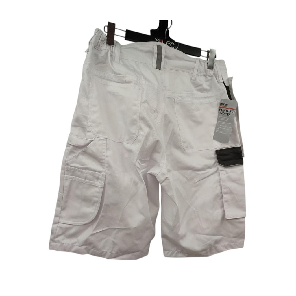 ProDec Advan AWSH36 Malerhose Arbeitshose Strapazierfähig Gr. 36 Weiß