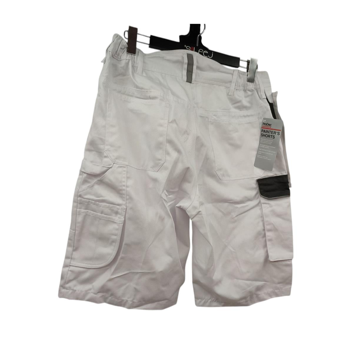 ProDec Advan AWSH36 Malerhose Arbeitshose Strapazierfähig Gr. 36 Weiß