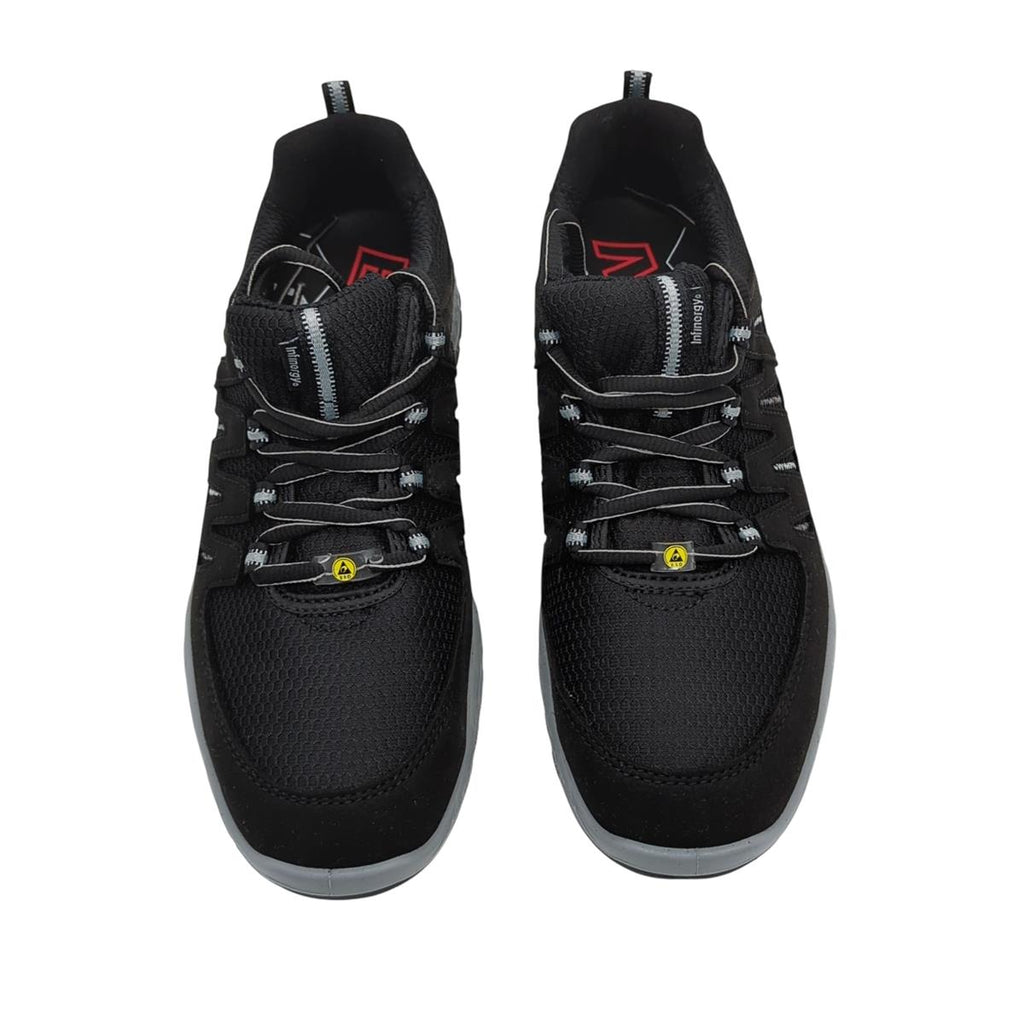 ELTEN Maddox Black-Grey Low Sicherheitsschuhe ESD S3S Textil 39