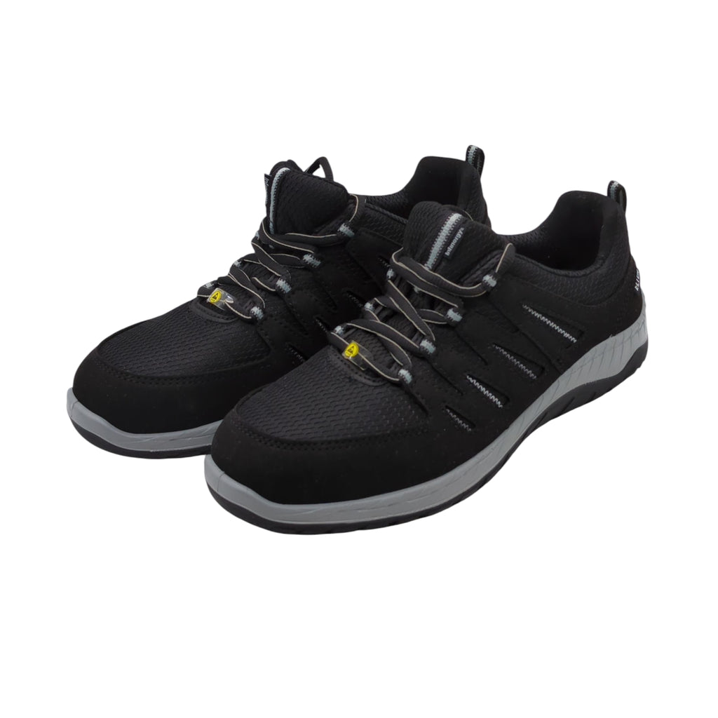 ELTEN Maddox Black-Grey Low Sicherheitsschuhe ESD S3S Textil 39