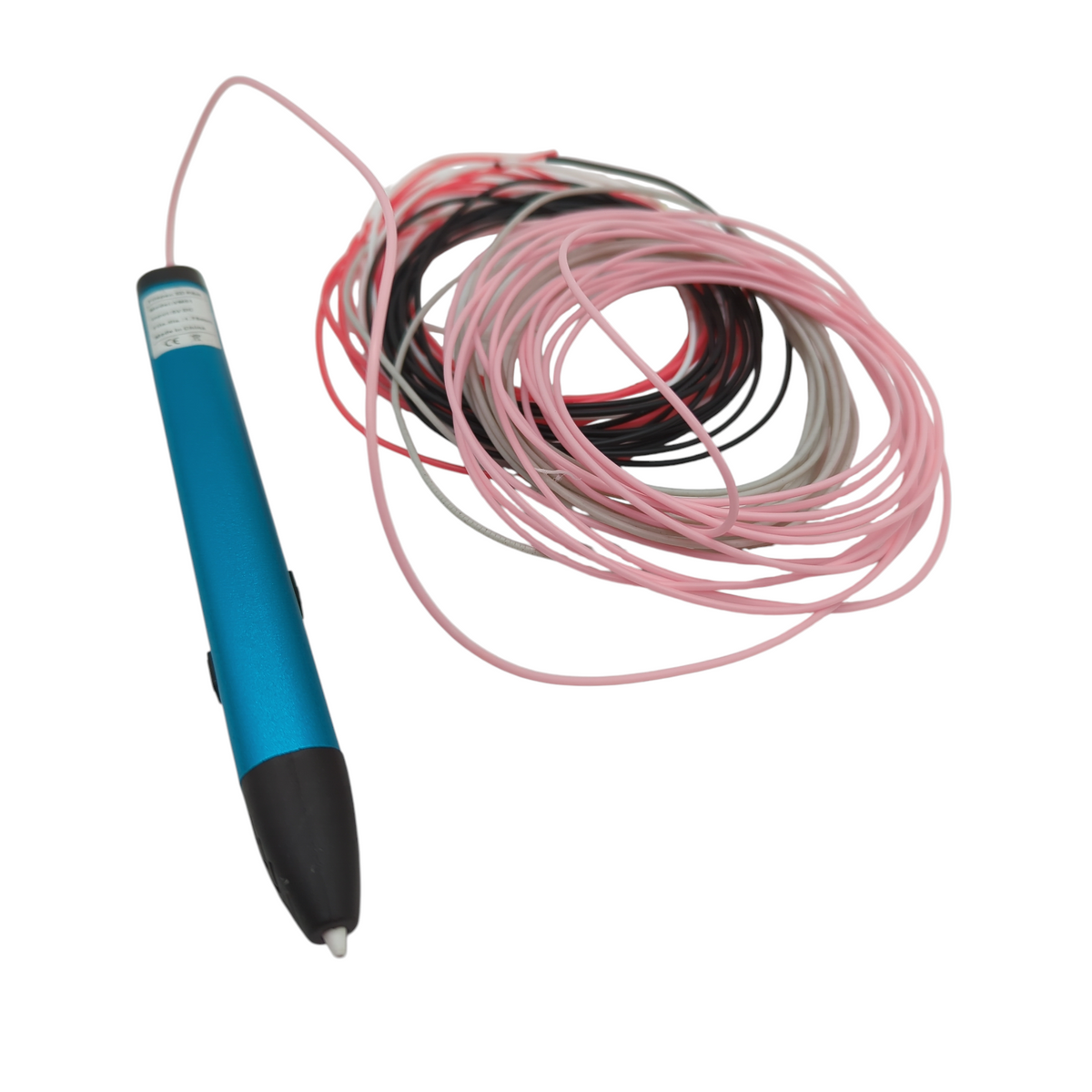 Filapen 3D Druckstift Set mit 10 Filamenten & Etui, für Kinder & Erwachsene