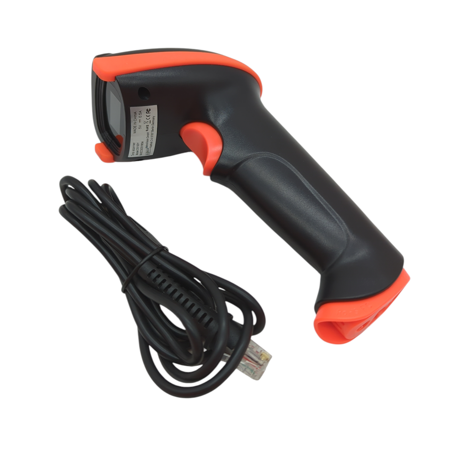 Tera Handscanner Barcode Leser 1D 2D QR IP65 kabelgebunden