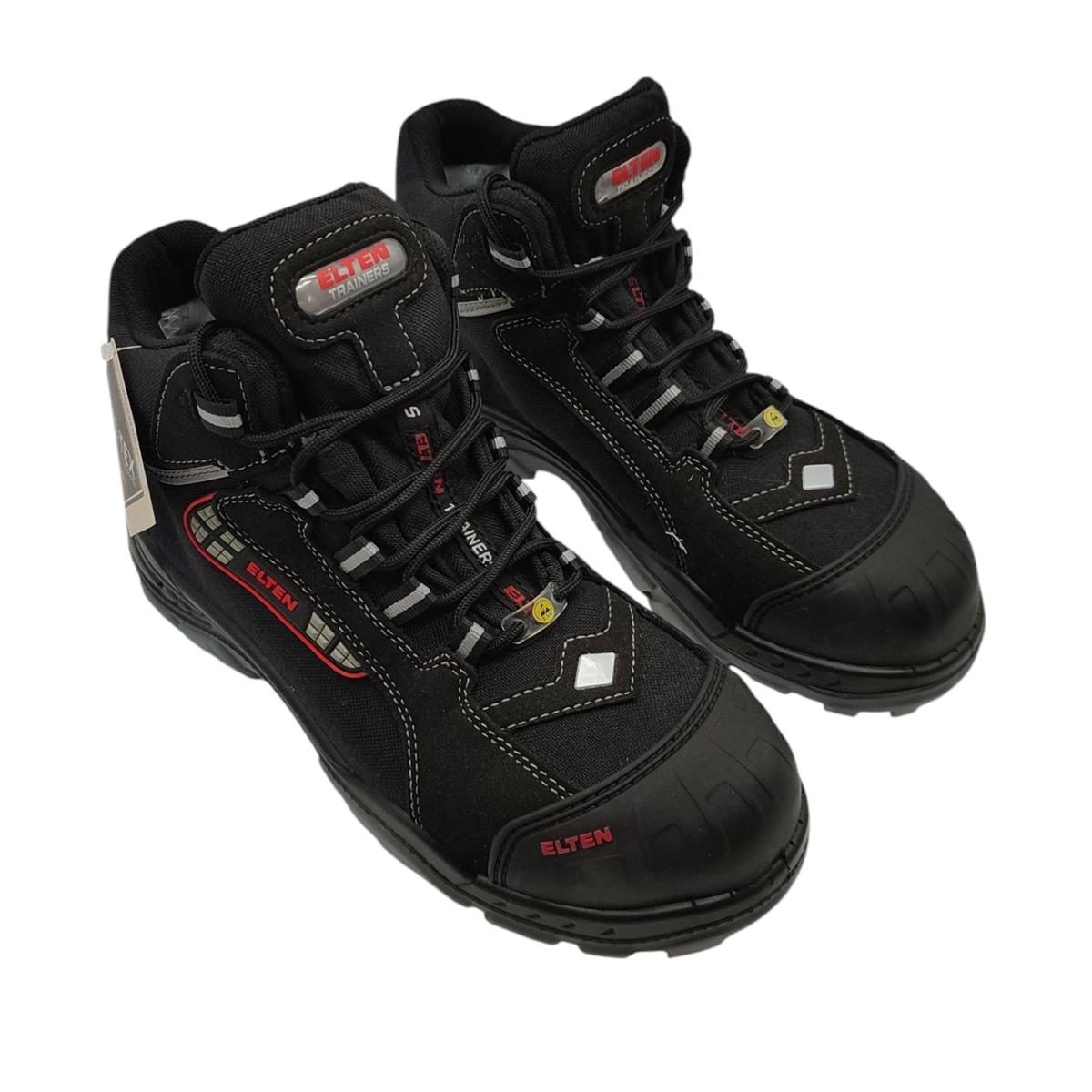ELTEN Sicherheitsschuhe SANDER Pro GTX ESD S3 Unisex Textil schwarz 39
