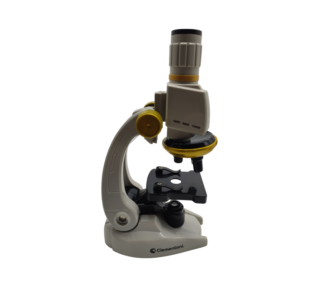 Clementoni Galileo Lab Mein Mikroskop Deluxe Experimentierkasten Smartphone-Halter