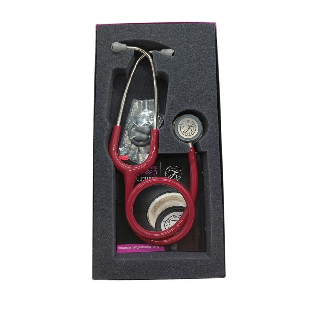 3M Littmann Classic III Stethoscope 69 cm Burgundy