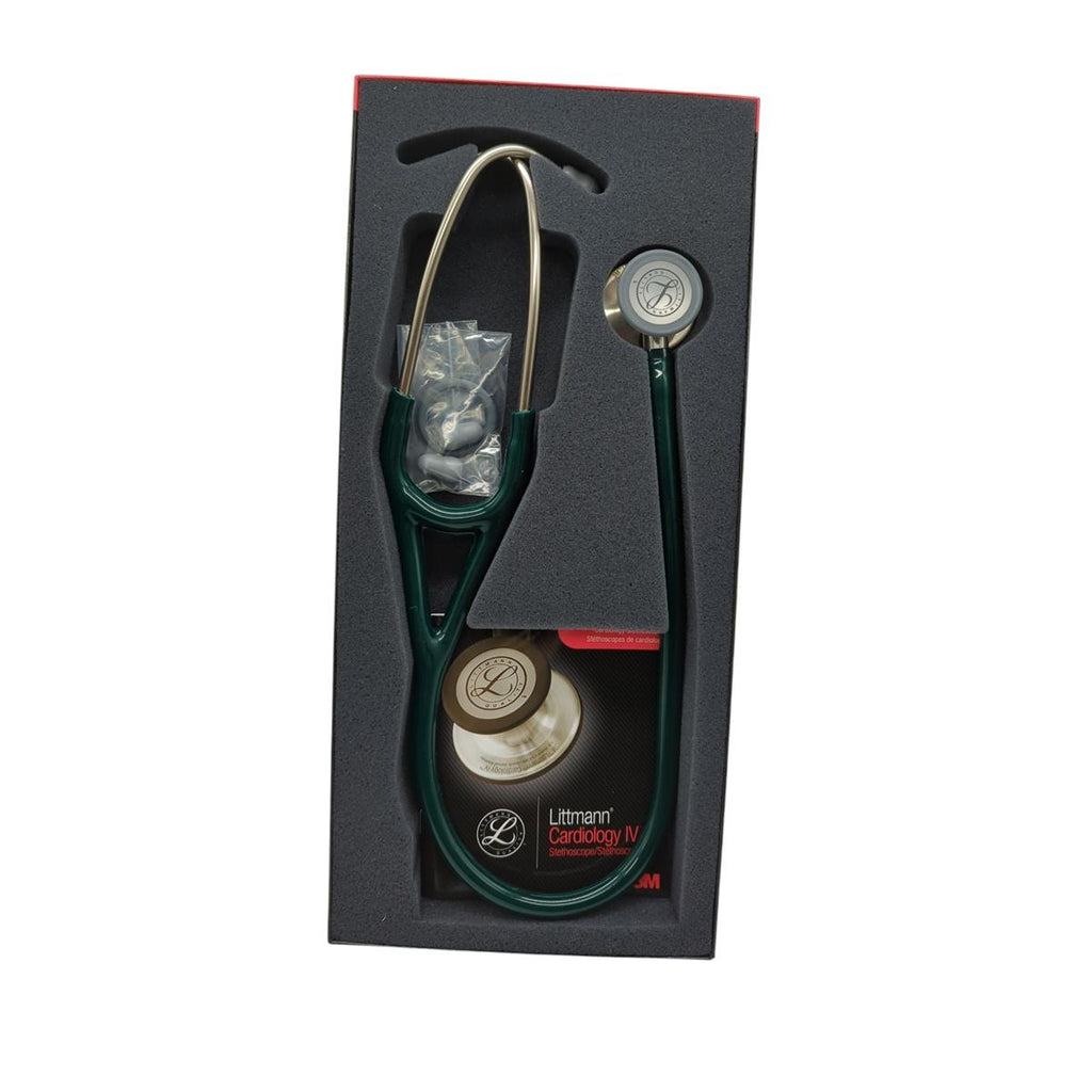 3M Littmann Cardiology IV Stethoscope Standard Chestpiece Green