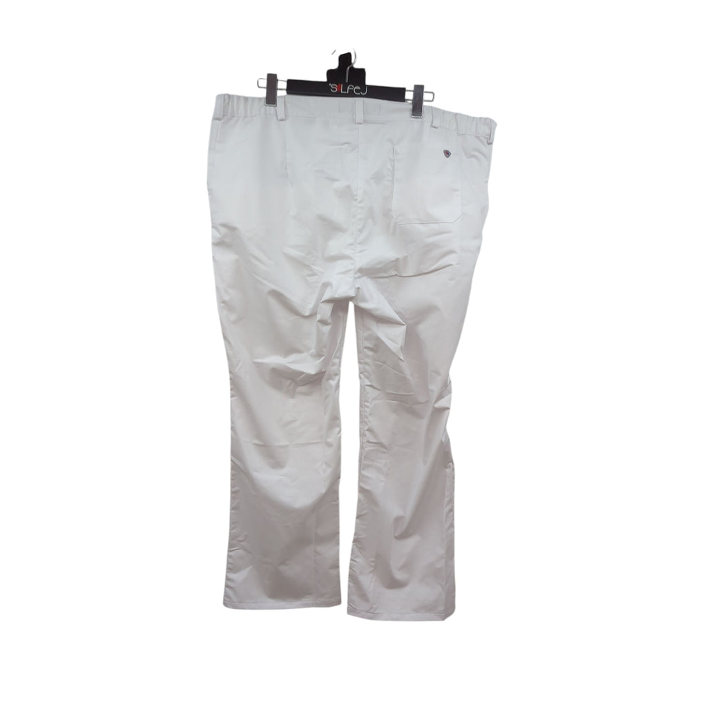 BP Damenhose mit elastischen Bündchen Weiß Größe 52s