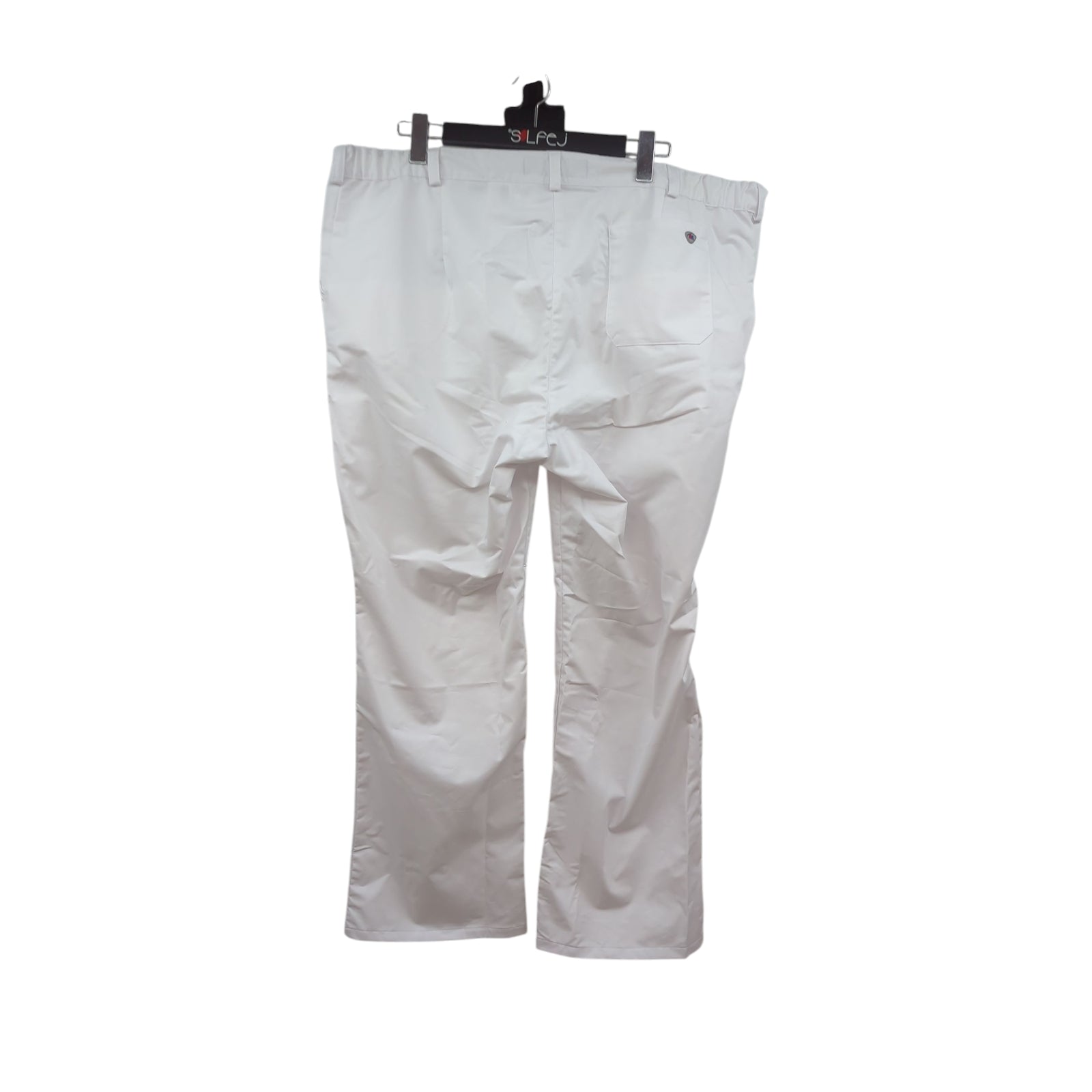 BP Damenhose mit elastischen Bündchen Weiß Größe 52s