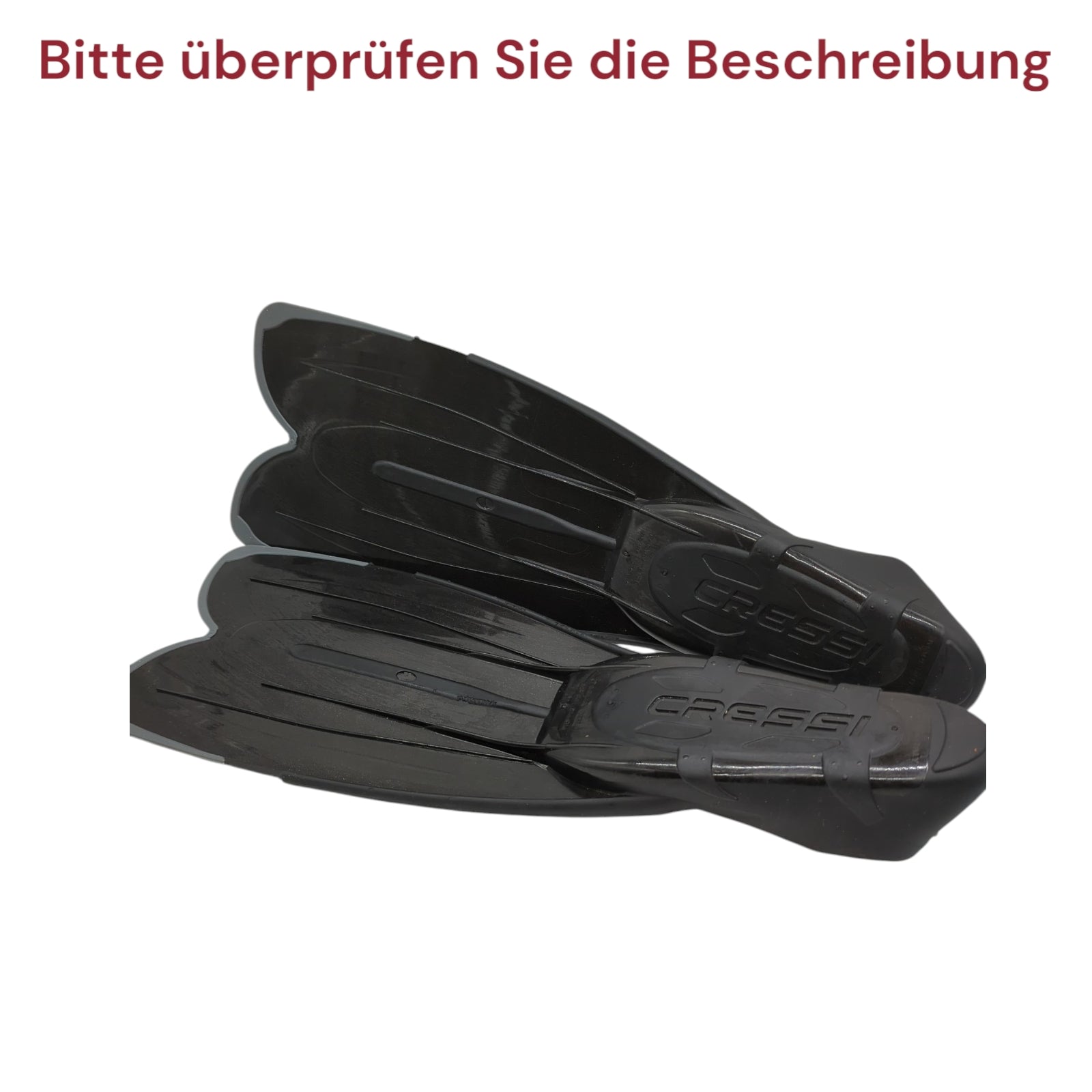 Cressi Agua Fins Diving Black Silver 35/36