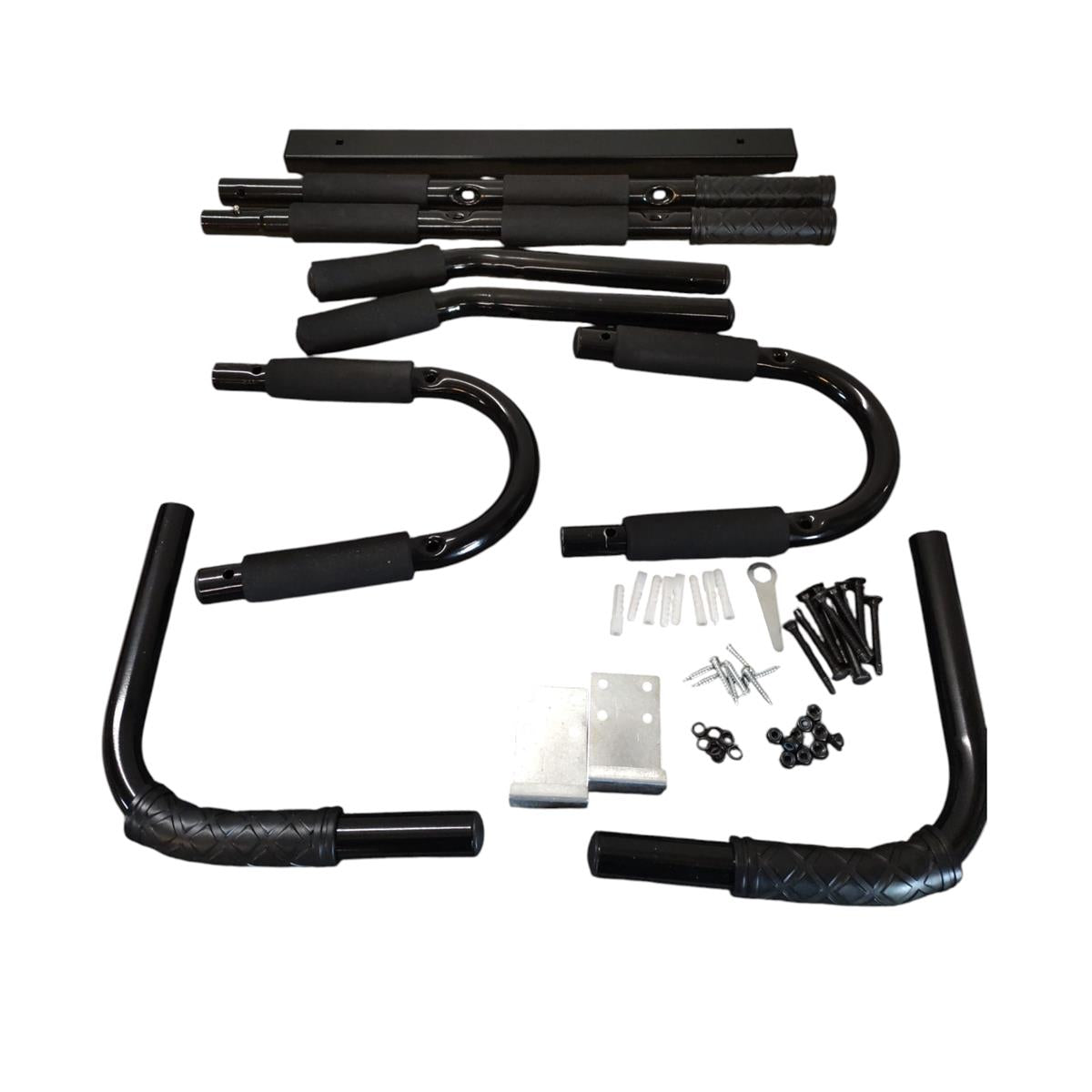 FFitness Iron Gym Klimmzugstange schwarz grau bis 150 kg