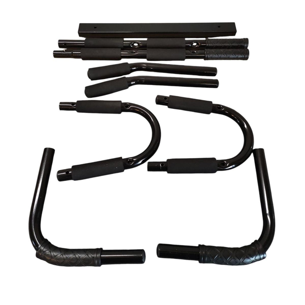 FFitness Iron Gym Klimmzugstange schwarz grau bis 150 kg