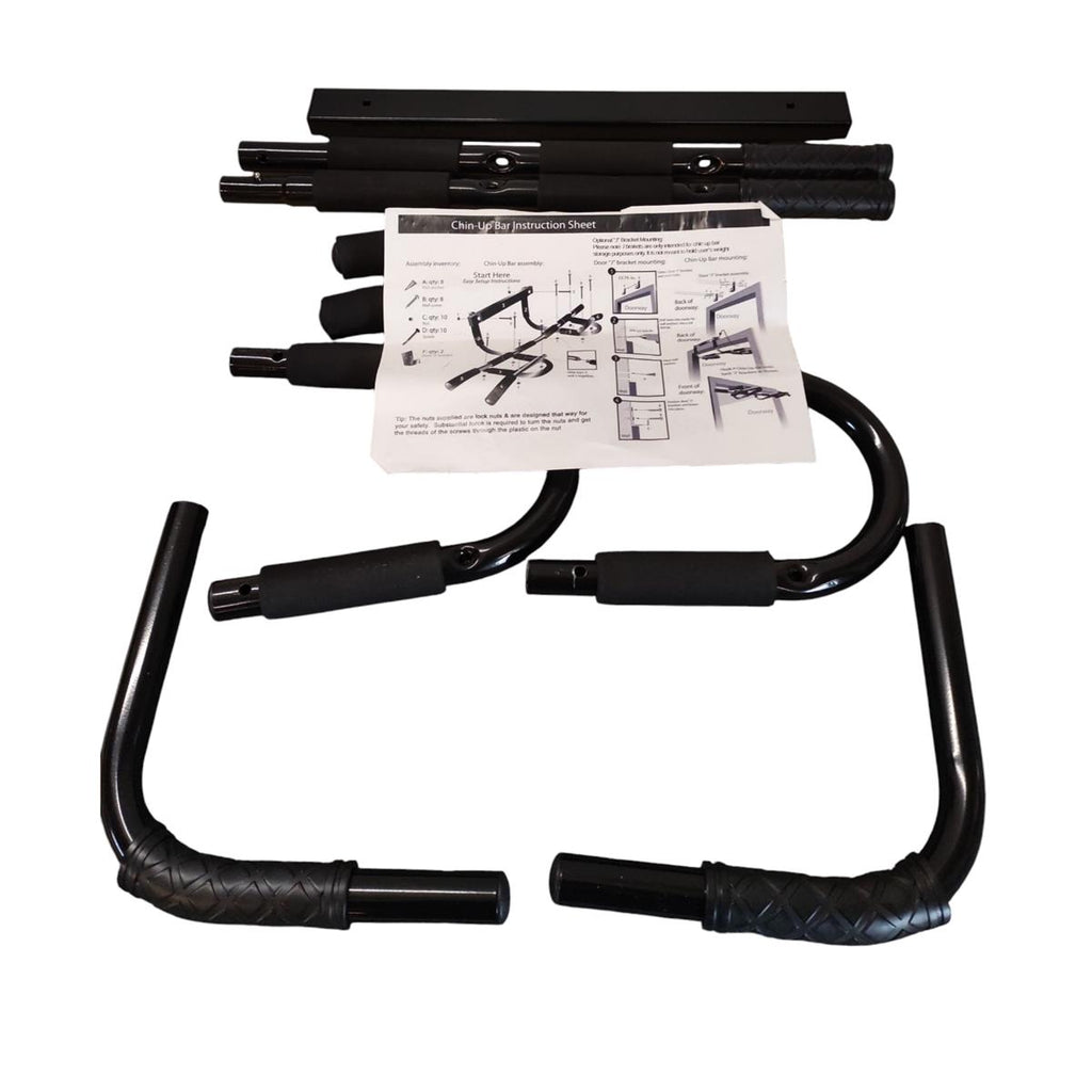 FFitness Iron Gym Klimmzugstange schwarz grau bis 150 kg