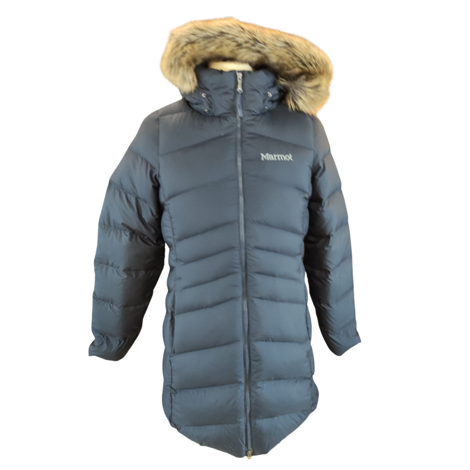 Marmot Montreal Coat Damen Wintermantel Daunen 700er Füllung dunkelblau Größe M