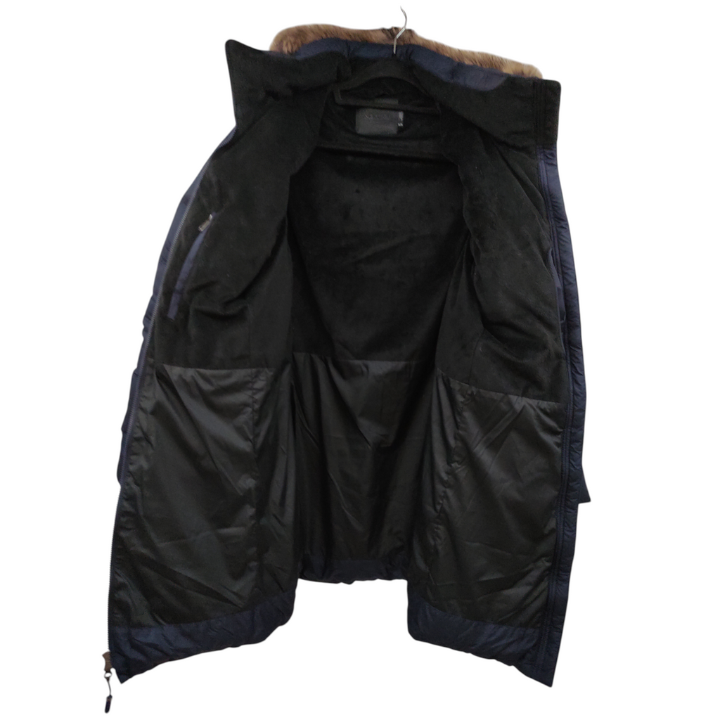 Marmot Montreal Coat Damen Wintermantel Daunen 700er Füllung dunkelblau Größe M