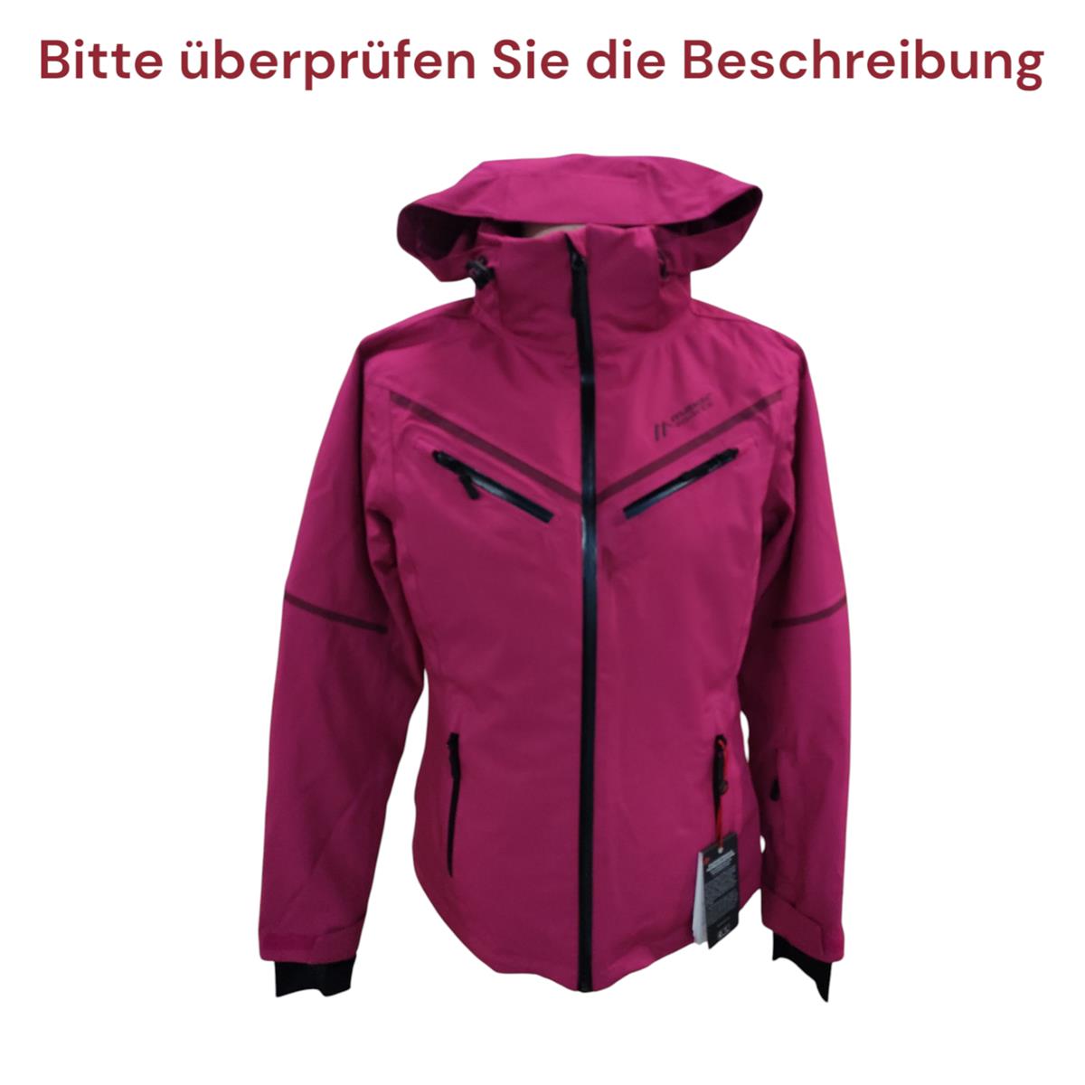 Maier Sports Lunada, Women's Ski Jacket, Waterproof Winter Jacket Size M