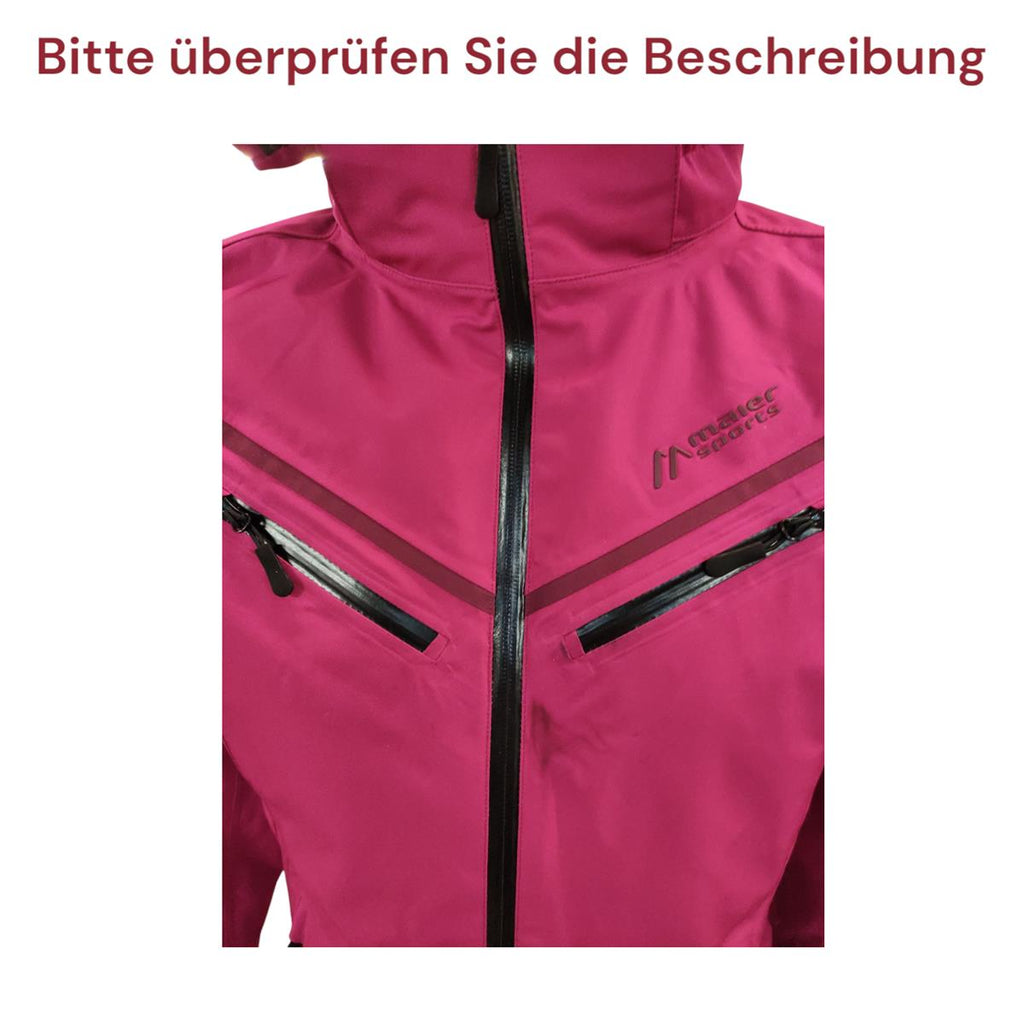 Maier Sports Lunada, Women's Ski Jacket, Waterproof Winter Jacket Size M