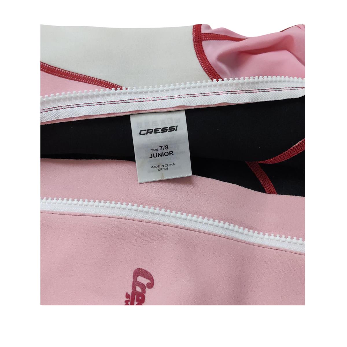 Children's Wetsuit Cressi Shorty 1.5 mm Neoprene Pink XXL 7/8 Years