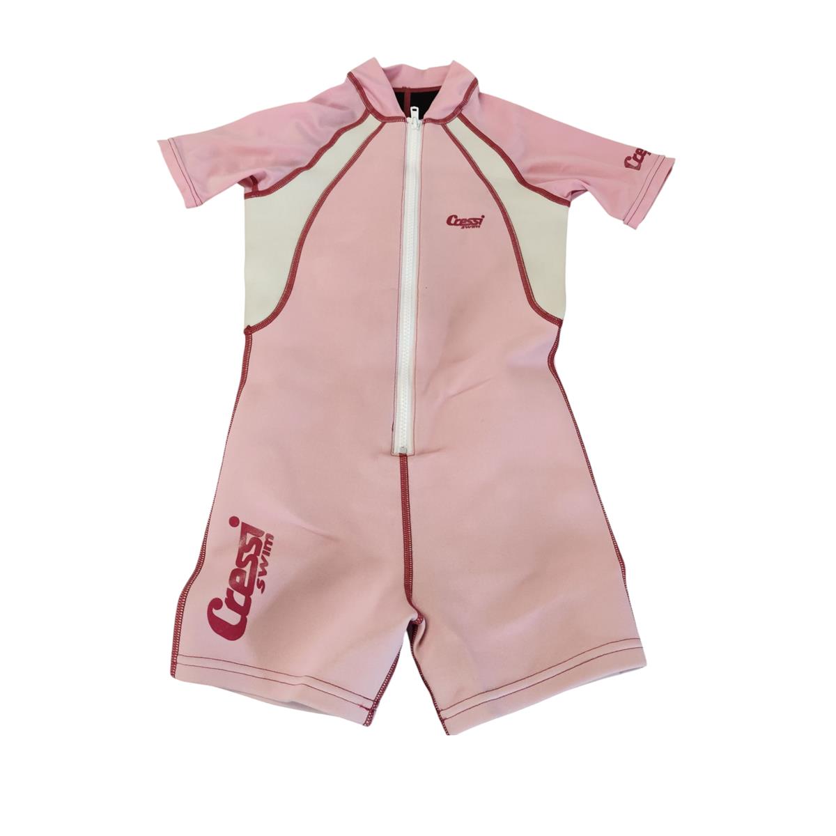 Children's Wetsuit Cressi Shorty 1.5 mm Neoprene Pink XXL 7/8 Years
