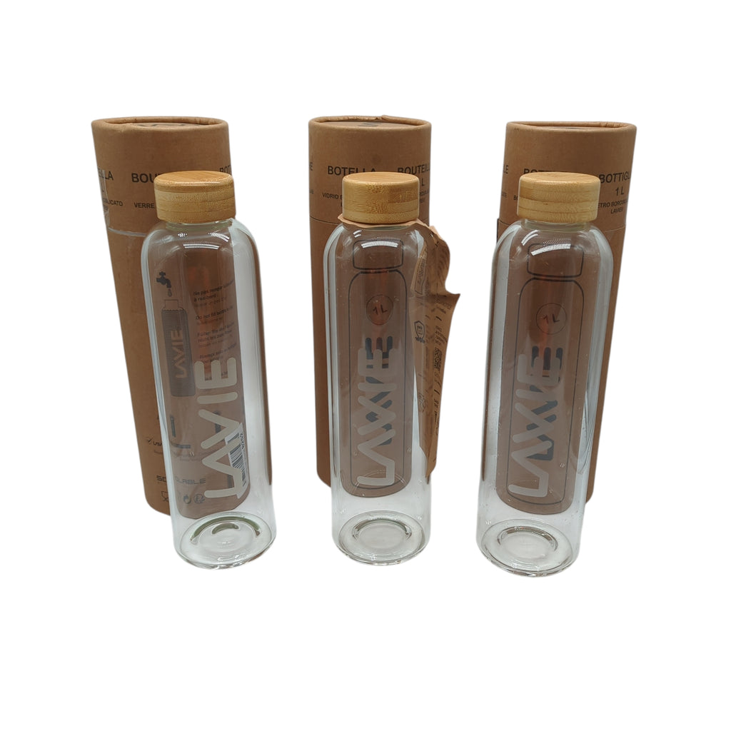 LaVie Pure Wasserreiniger mit UVA-Licht Set 3 Flaschen 1 L