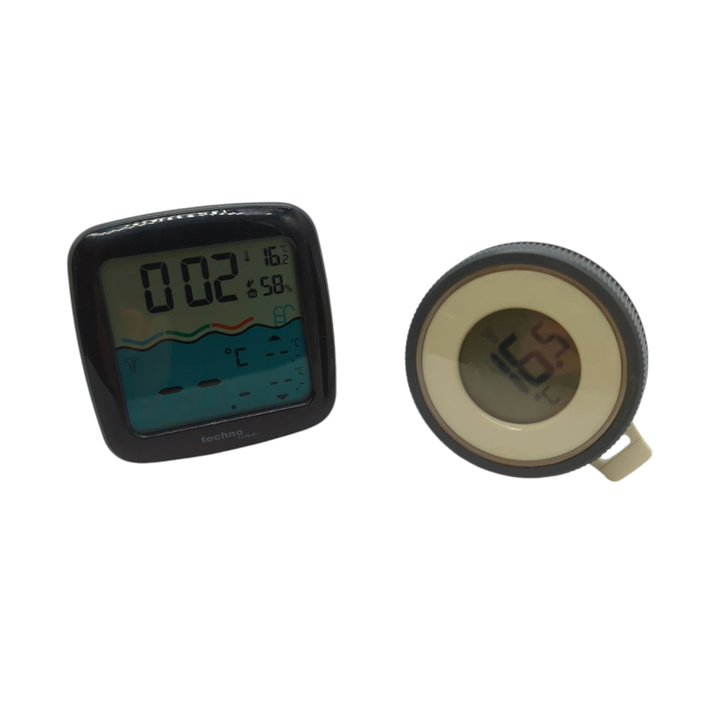 Drahtloses Schwimmbad Thermometer mit Basisstation