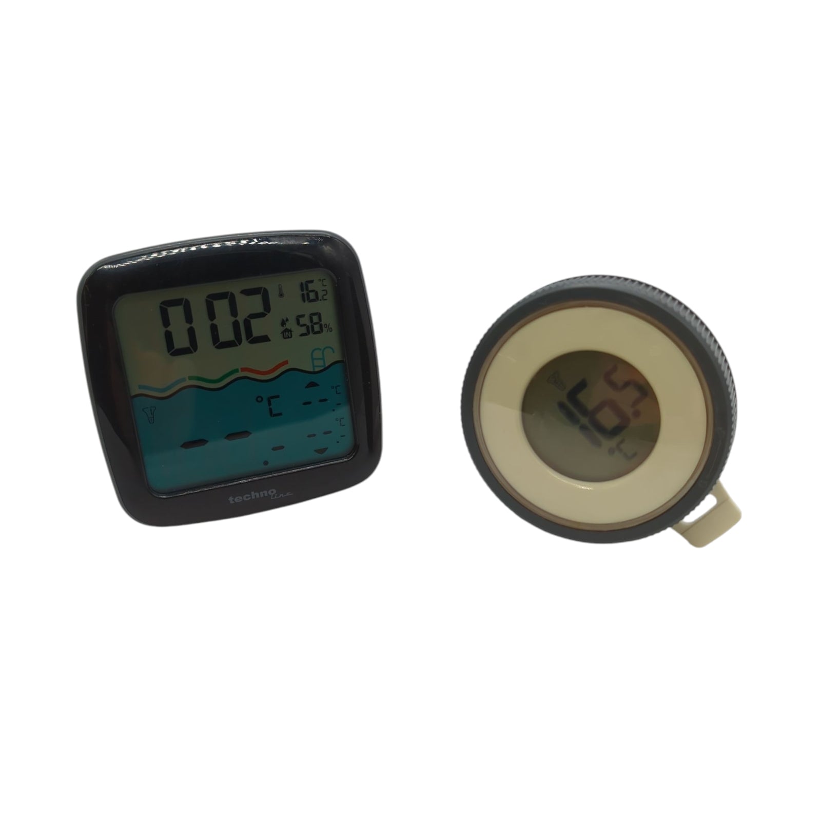 Drahtloses Schwimmbad Thermometer mit Basisstation