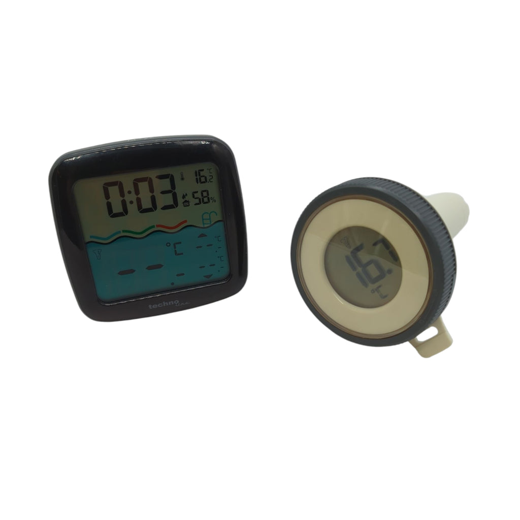 Drahtloses Schwimmbad Thermometer mit Basisstation
