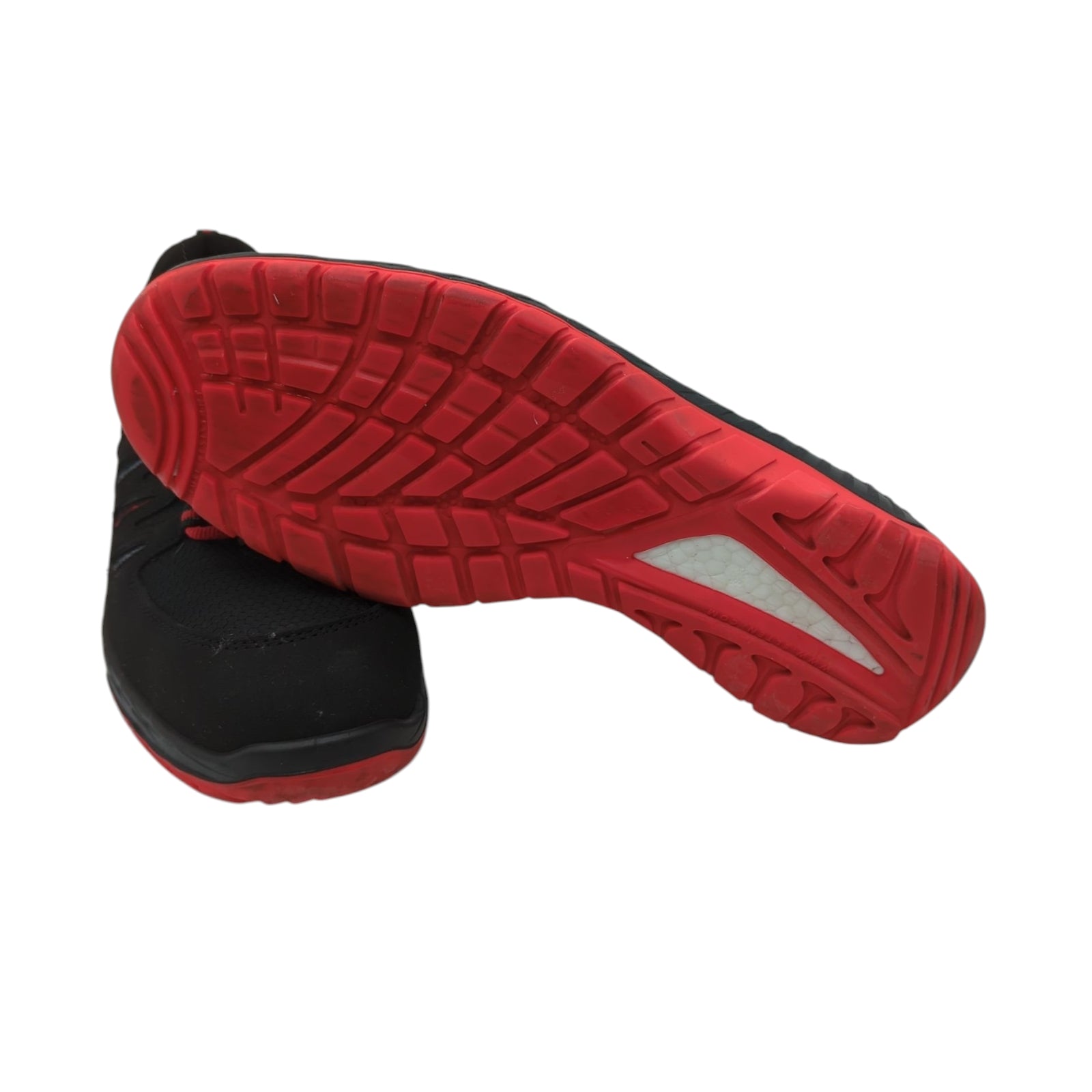 ELTEN Maddox Low Arbeitsschuhe Sicherheitsschuhe ESD S3 Größe 42 Schwarz Rot