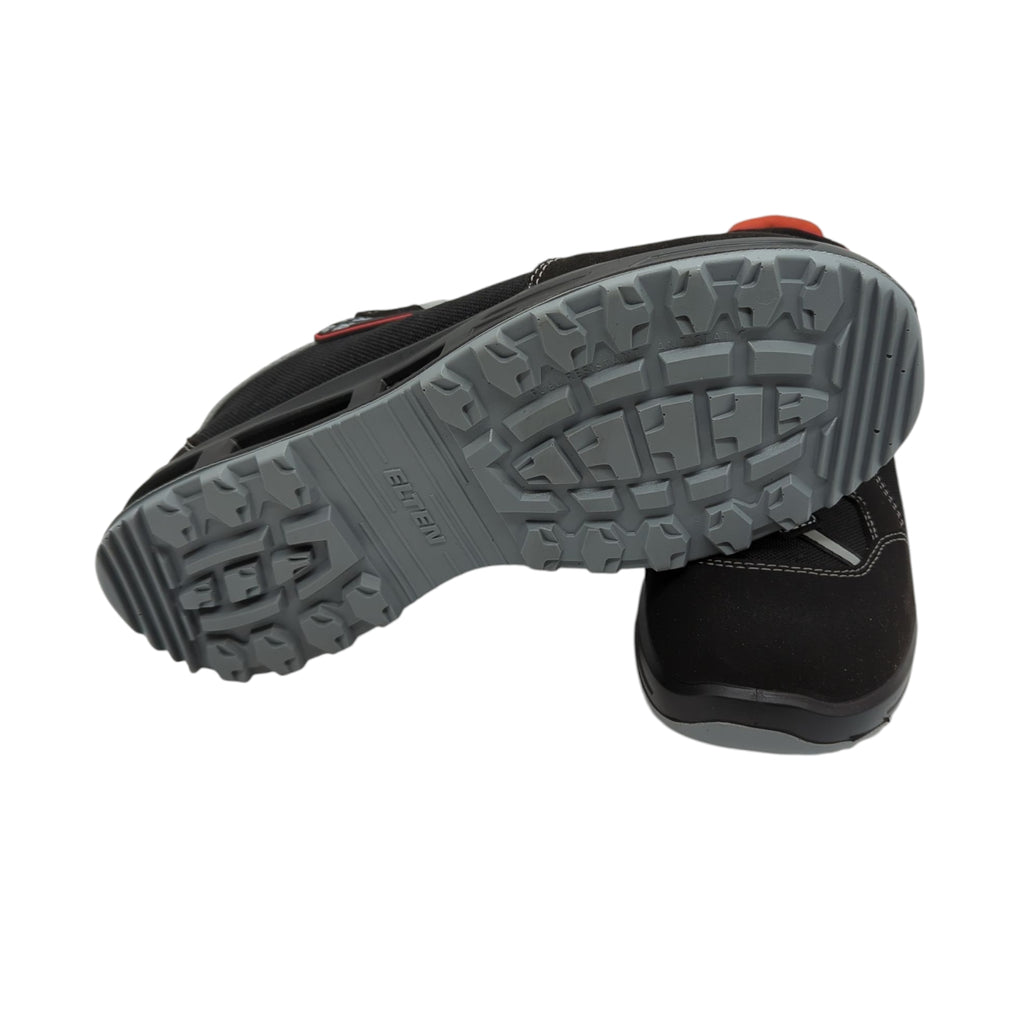 ELTEN SENEX XXT ESD S3 Sicherheitsschuhe Unisex Gr. 40 Schwarz/Rot