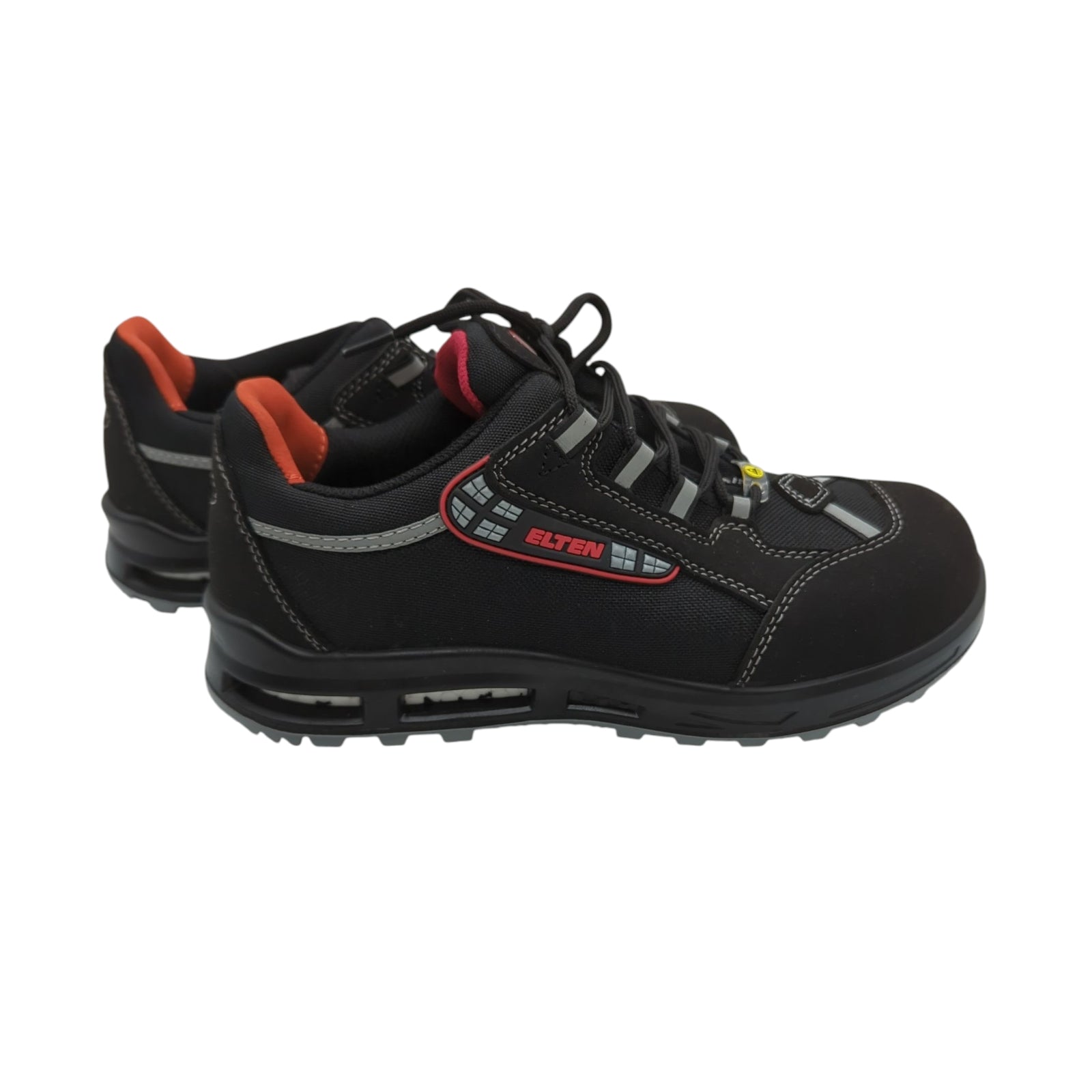 ELTEN SENEX XXT ESD S3 Sicherheitsschuhe Unisex Gr. 40 Schwarz/Rot