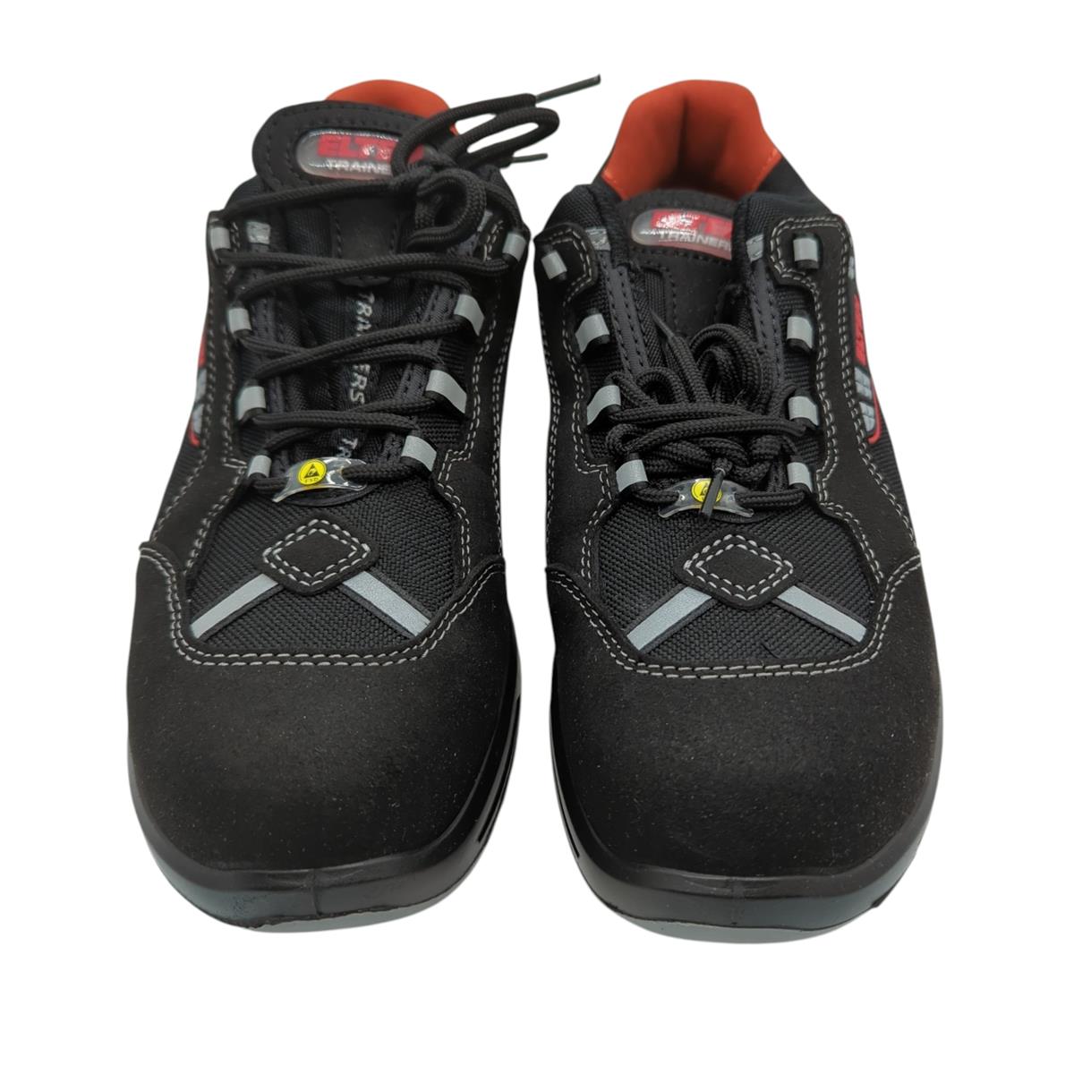 ELTEN SENEX XXT ESD S3 Sicherheitsschuhe Unisex Gr. 40 Schwarz/Rot