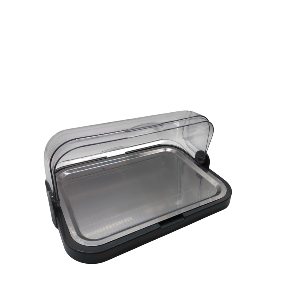 HENDI Buffet Display Cabinet with 2 Cooling Elements Stainless Steel Tray Polystyrene