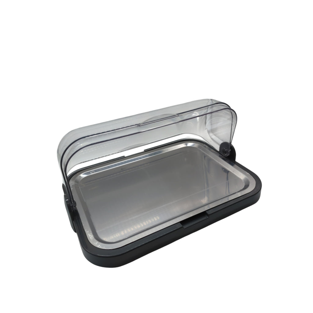 HENDI Buffet Display Cabinet with 2 Cooling Elements Stainless Steel Tray Polystyrene