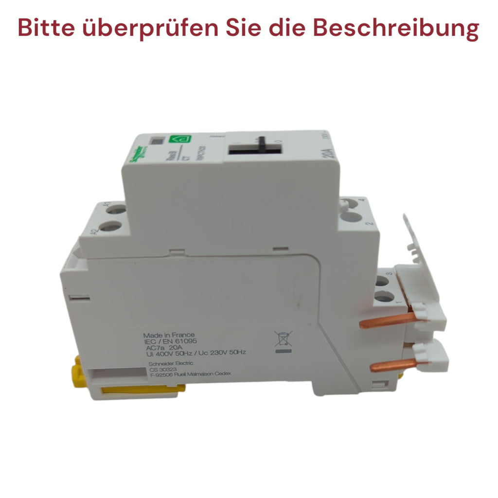 Schneider Electric R9PCTH20 Leitungsschutzschalter 20A Sicherungsautomat Weiß