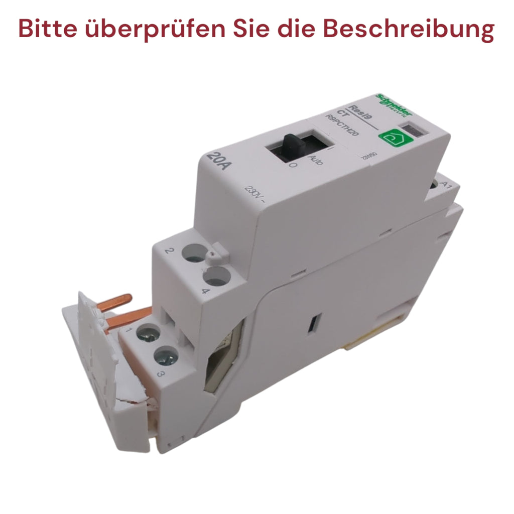 Schneider Electric R9PCTH20 Leitungsschutzschalter 20A Sicherungsautomat Weiß