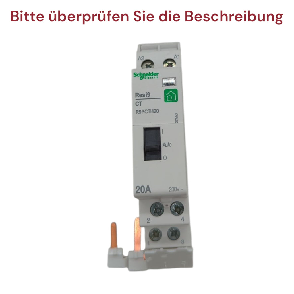 Schneider Electric R9PCTH20 Leitungsschutzschalter 20A Sicherungsautomat Weiß