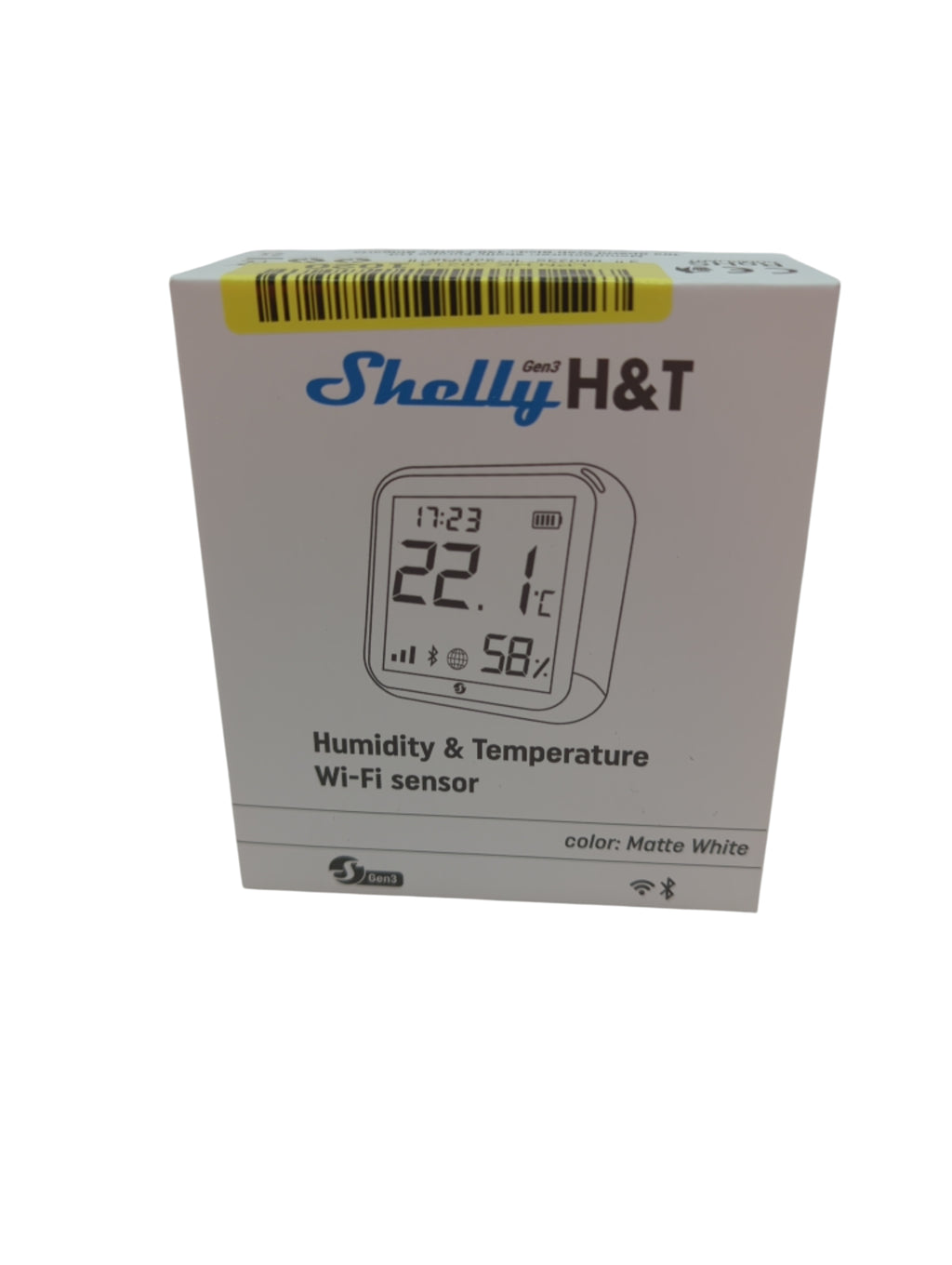 Shelly H&T Gen3 Temperature & Humidity Sensor White