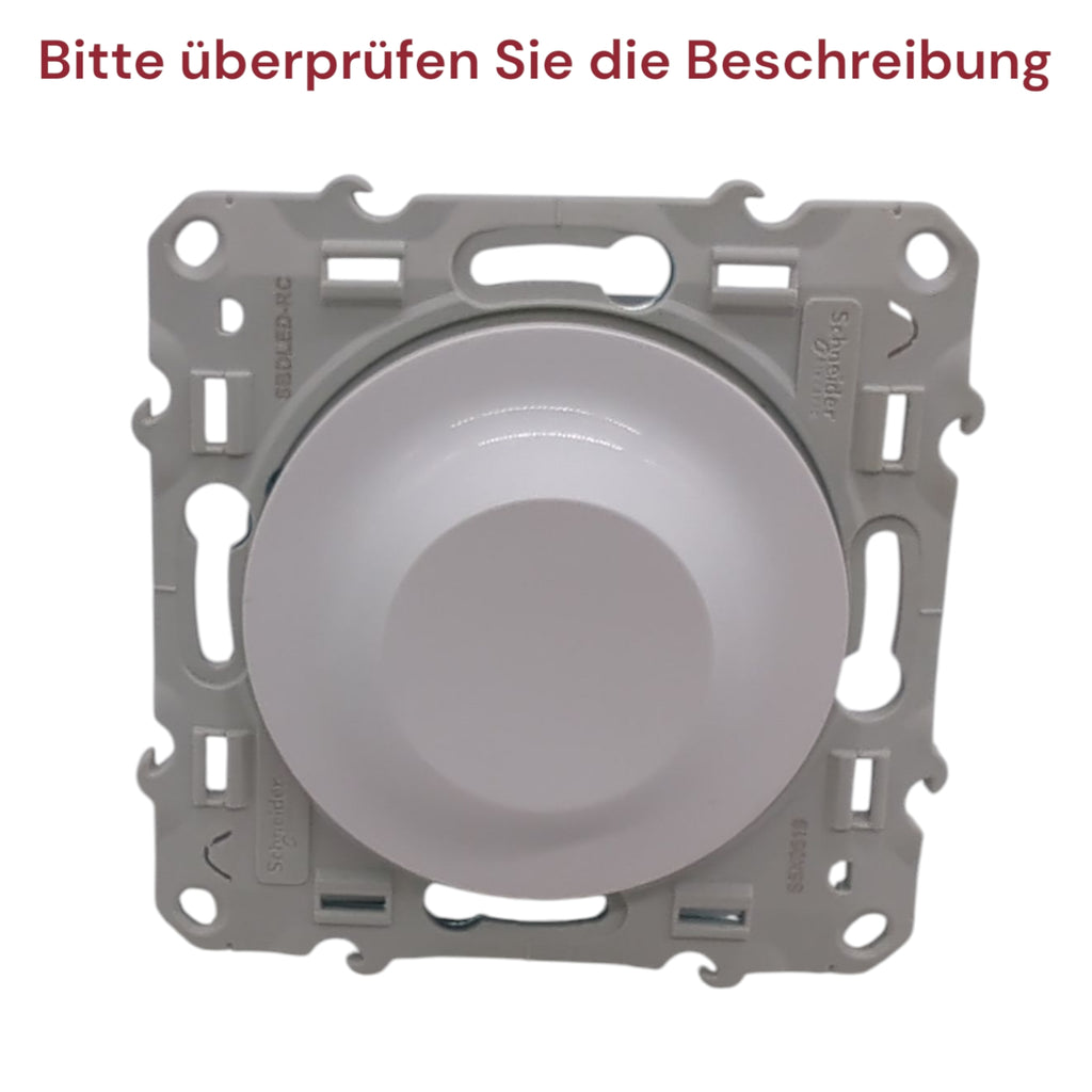 Schneider Electric S520519 Odace LED-Dimmer Universal 3W–100W 2/3-adrig