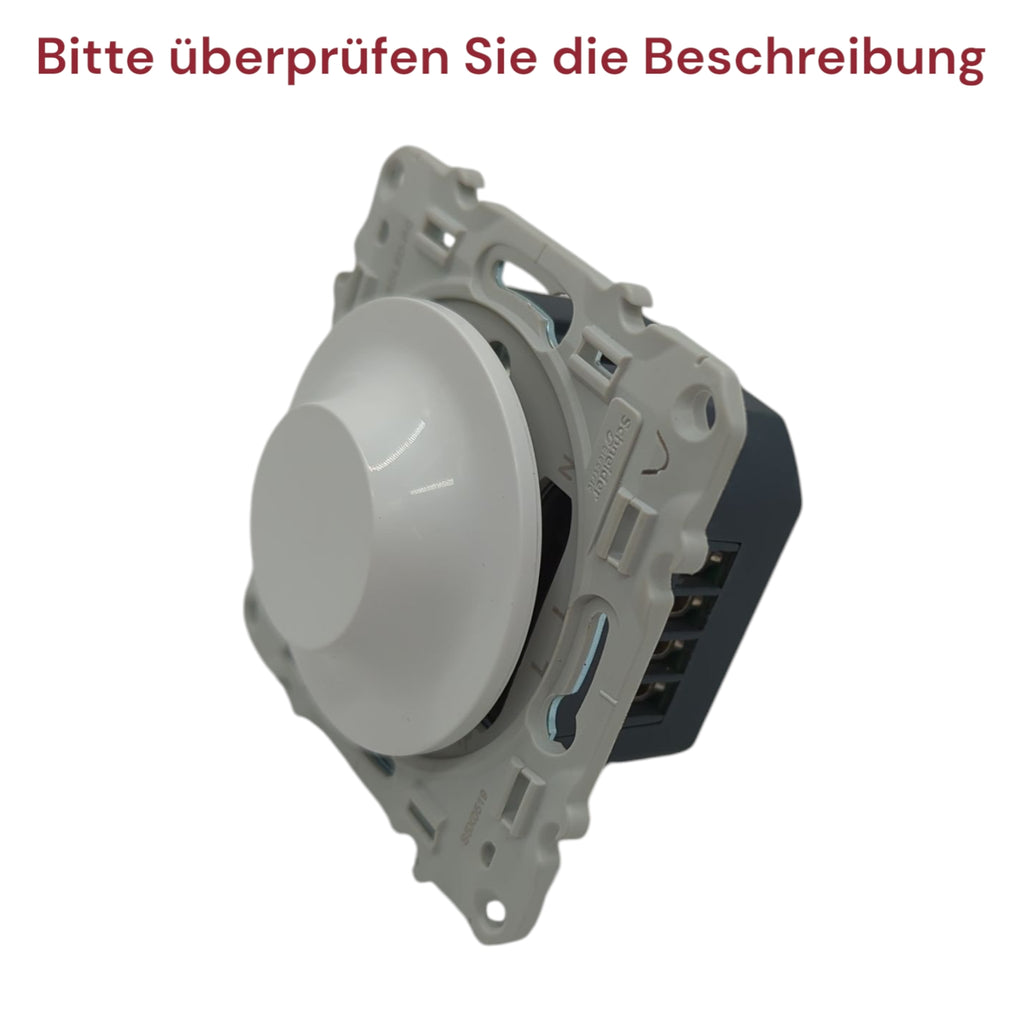 Schneider Electric S520519 Odace LED-Dimmer Universal 3W–100W 2/3-adrig