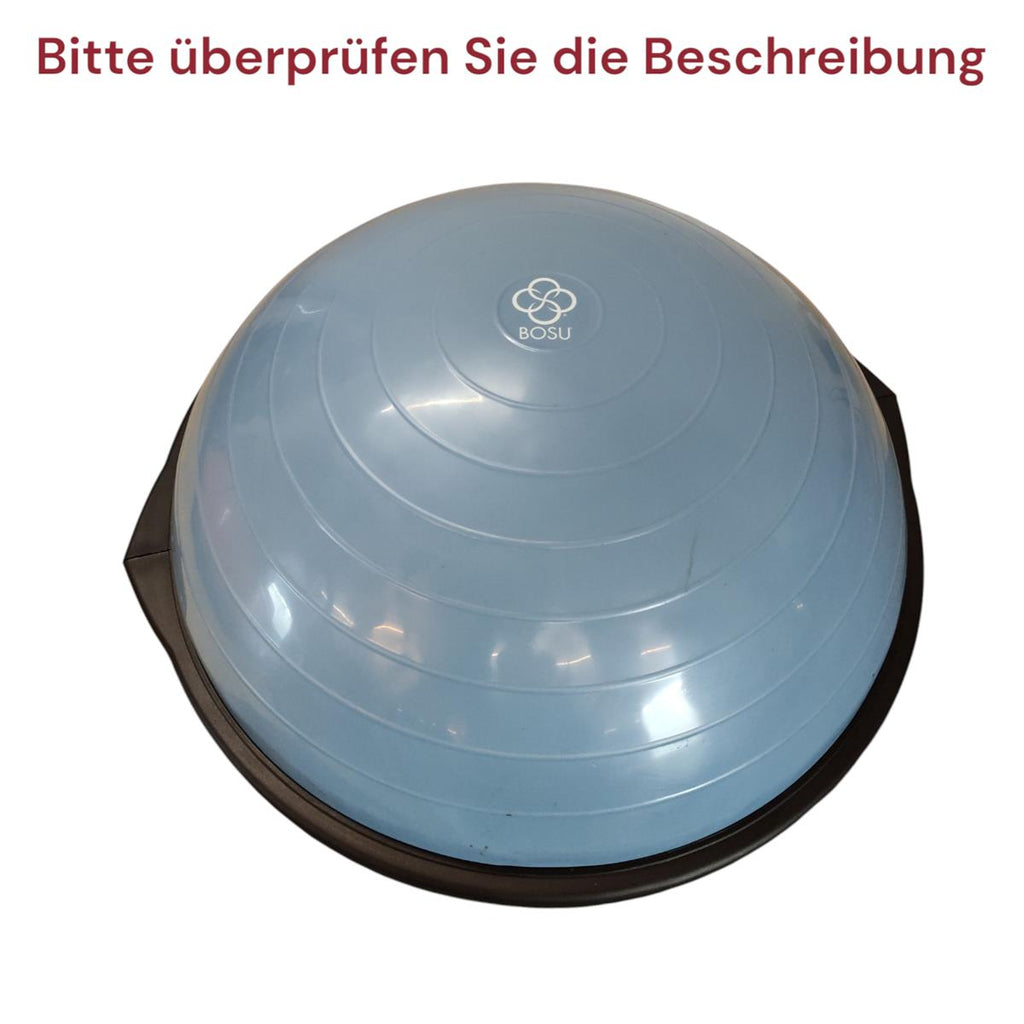 BOSU Balance Trainer Home Gym 65 cm Fitness Equipment for Balance and Muscle Strength Core Blue