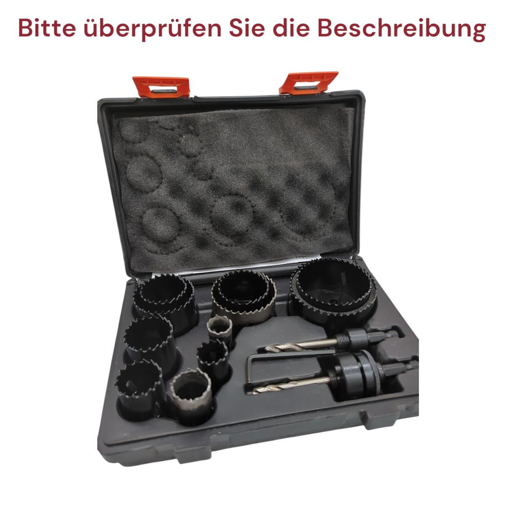 VEVOR Bi-Metall Lochsägen Set 11tlg 19–76mm 2 Bohrer