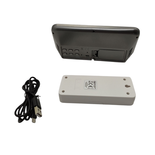 Trevi Weather Station Plastic Grey One Size