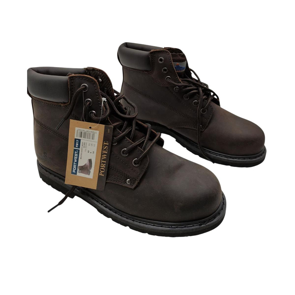 Portwest Steelite Welted SB HRO Boots Brown Size 43