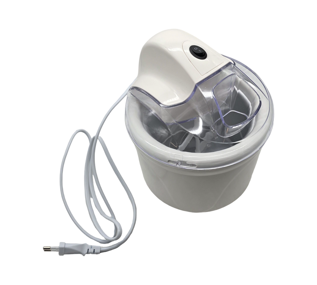 Vpcok Direct Eismaschine 1,5L Edelstahl Eisbereiter ohne Kompressor